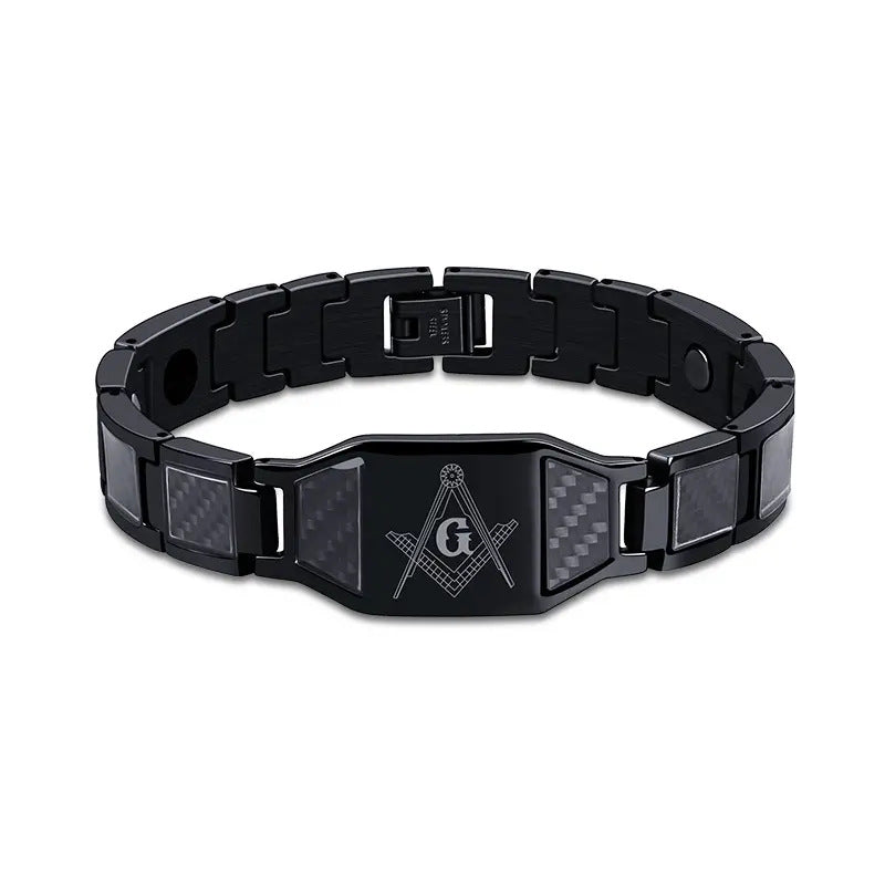 Permanent Custom Photo Bracelet - Laser Engraved Stainless Steel Couple's Keepsake