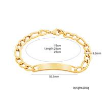 Golden Figaro Chain - Women's Glossy