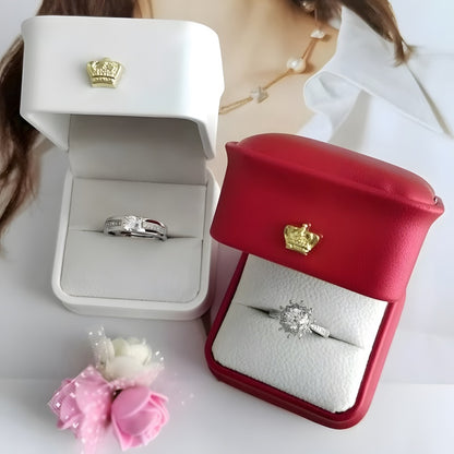 Heirloom Heart Couple Rings - 925 Sterling Silver (Hand-Distressed Finish, Zirconia Accent Vintage Jewelry)