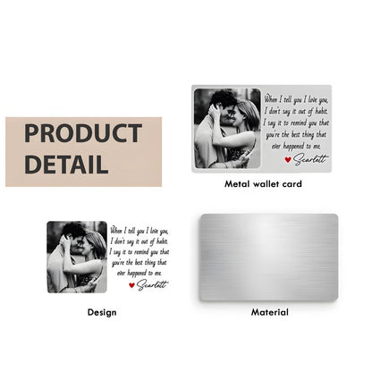 Personalized Photo Heart Keychain - Custom Engraved Couple Gift for Anniversaries & Valentine's Day, Carry Your Love Story Everywhere