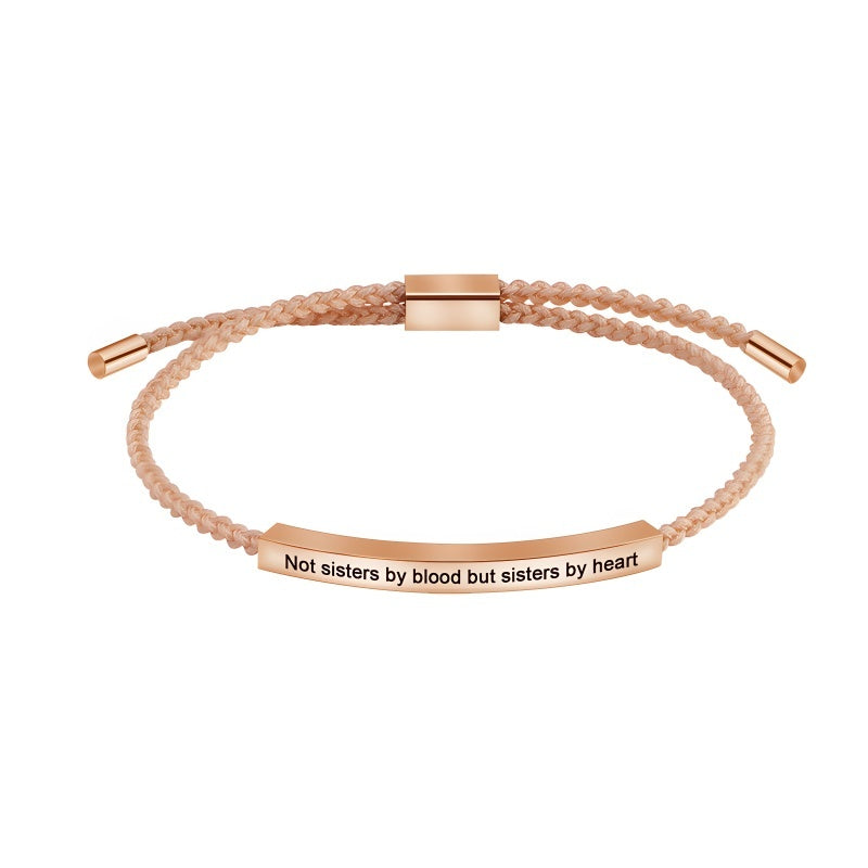 Instagrammable  Bracelet – Adjustable & Hypoallergenic Couple Set | Trendy Boho Love Jewelry for Him & Her