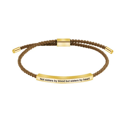 Instagrammable  Bracelet – Adjustable & Hypoallergenic Couple Set | Trendy Boho Love Jewelry for Him & Her