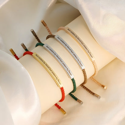 Instagrammable  Bracelet – Adjustable & Hypoallergenic Couple Set | Trendy Boho Love Jewelry for Him & Her