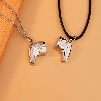 Where Love Clicks: The Magnetic Heart Keychain for Gamer Couples