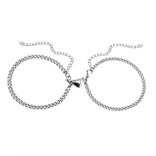 Romantic Couple Bracelet Set (Customizable Anniversary Gift for Her/Him)