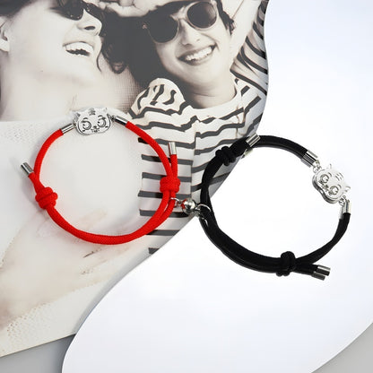 Romantic Couple Bracelet Set (Customizable Anniversary Gift for Her/Him)