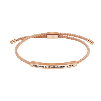 Instagrammable  Bracelet – Adjustable & Hypoallergenic Couple Set | Trendy Boho Love Jewelry for Him & Her