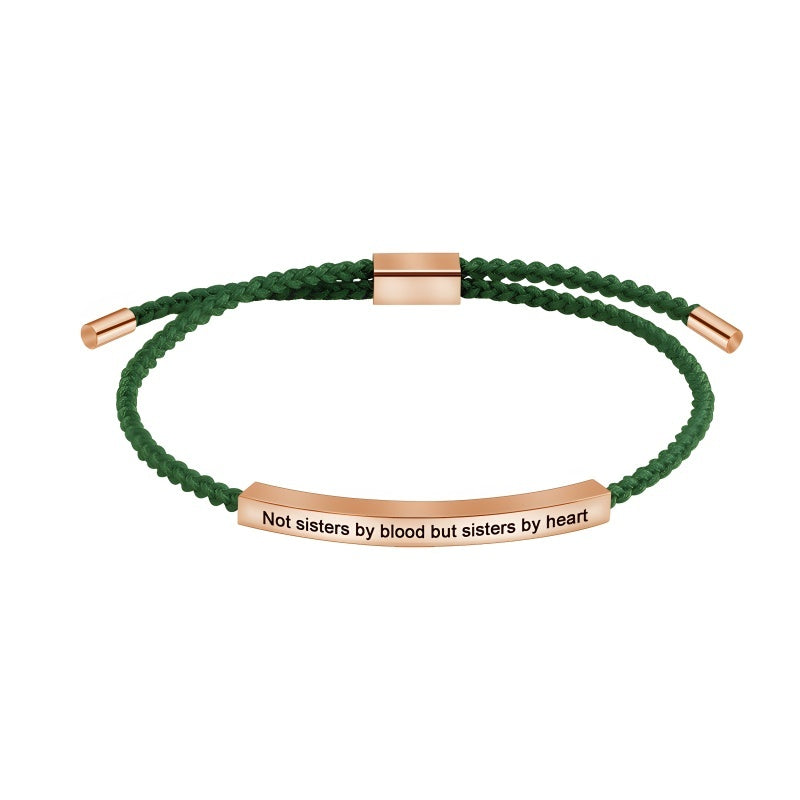 Instagrammable  Bracelet – Adjustable & Hypoallergenic Couple Set | Trendy Boho Love Jewelry for Him & Her