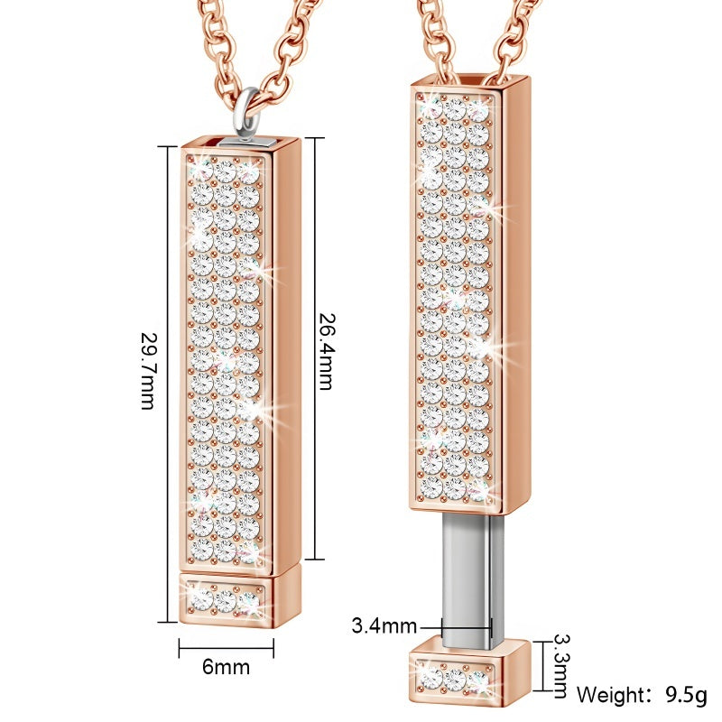 Women's Custom Name Necklace - Diamond-Cut Pendant Personalized Jewelry Gift