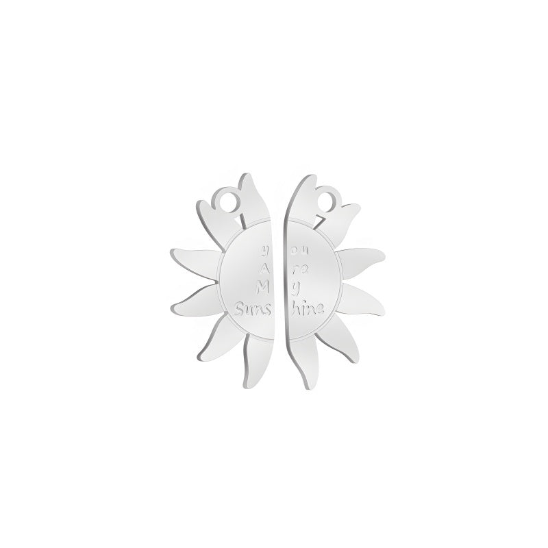 Customized couple puzzle heart-shaped keychain - a must-have for couples